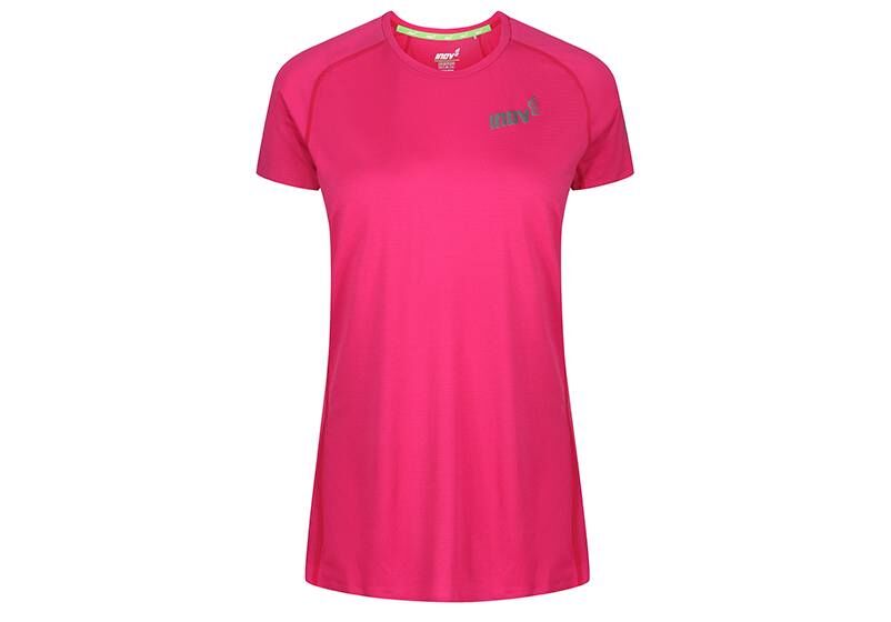 Koszulka Inov-8 Base Elite 2.0 Short Sleeve Damskie Różowe FTO-406238